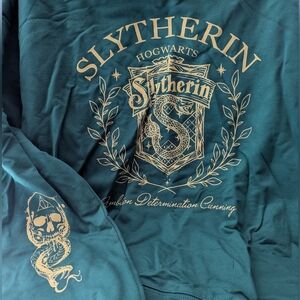 Slytherin Hogwarts Green Sweatshirt